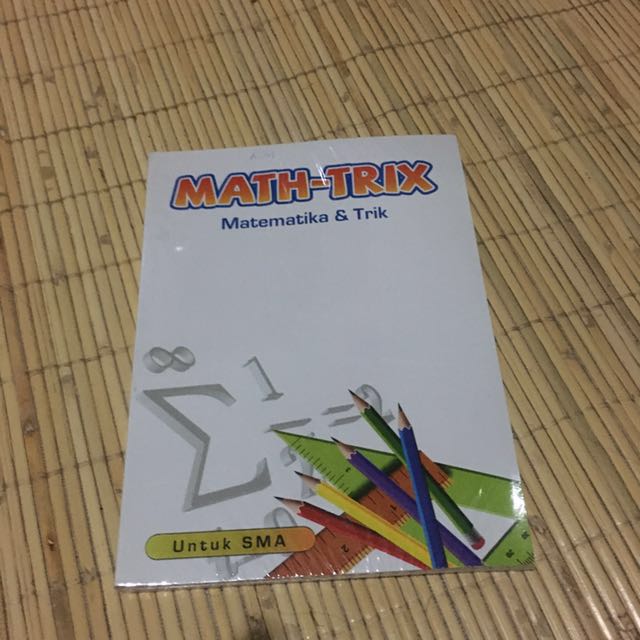 Buku Math Trix Matematika Dan Trik Buku Alat Tulis Buku Pelajaran Di Carousell