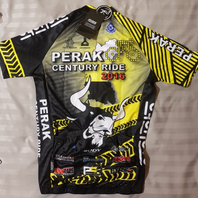 Ciclista Perak Century Ride Official Event Cycling Jersey Sports Sports Apparel On Carousell