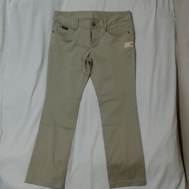 *SALE* CK Size12 Beige Pants (Category: Other Bottoms) located in San Jose del Monte. Submitted by cutedevil.kt (Listing ID 134814923, Image 1). Description: Slightly used, stretchable soft material Size 12 or Large 34inches, low waist Length 36 inches Repriced from 250 to 200.