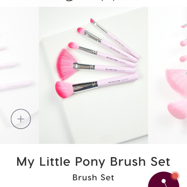 my little pony brush set