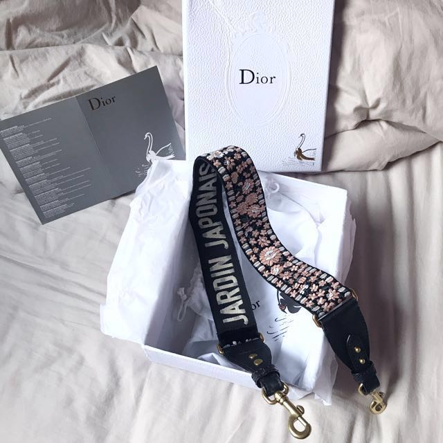 Christian dior bag strap store