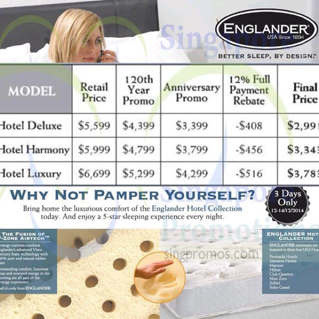 Englander Queen Size Mattress And Bed Frame Furniture Beds Mattresses On Carousell