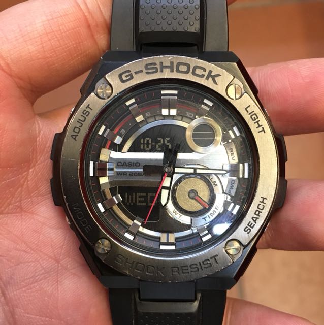G shock G steel all black