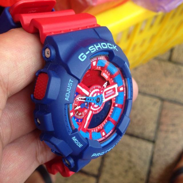 G shock sales red blue