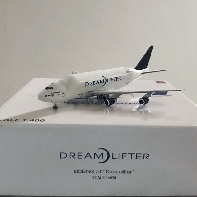 Boeing 747 Dreamlifter 1:200 Scale Model Aircraft Brand New 