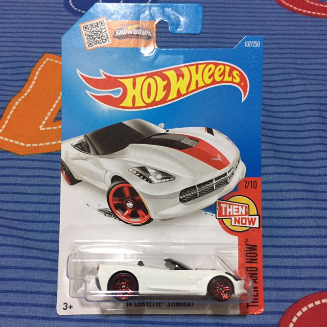 hot wheels 14 corvette stingray