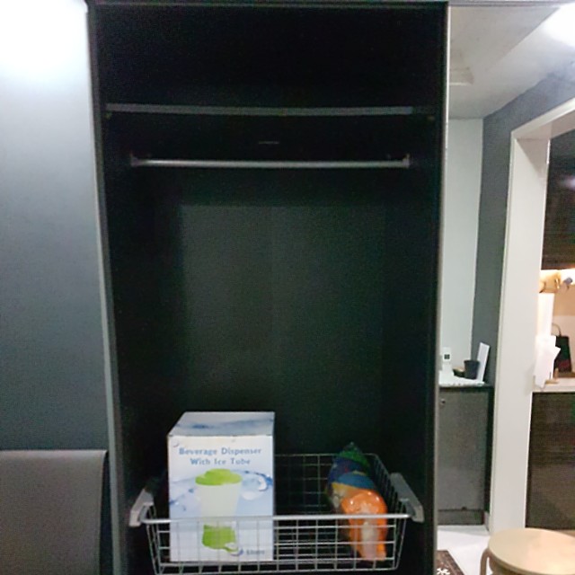 Ikea Elga 2 Sliding Door Wardrobe Mirrored Furniture Shelves