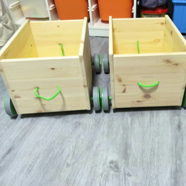 ikea toy box wheels
