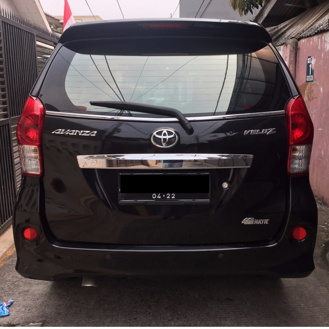 Jual Mobil 2012 Avanza Veloz 15 Black Automatic Mobil Motor