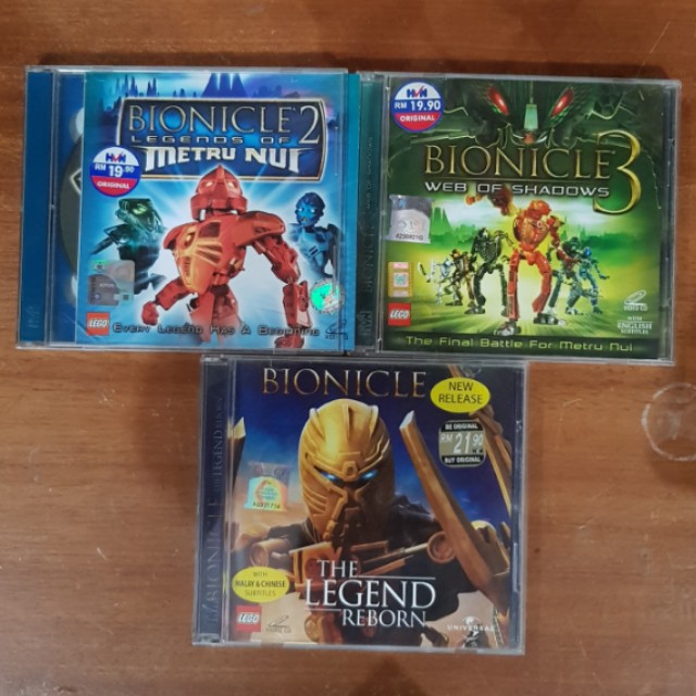 Lego on sale bionicle dvd