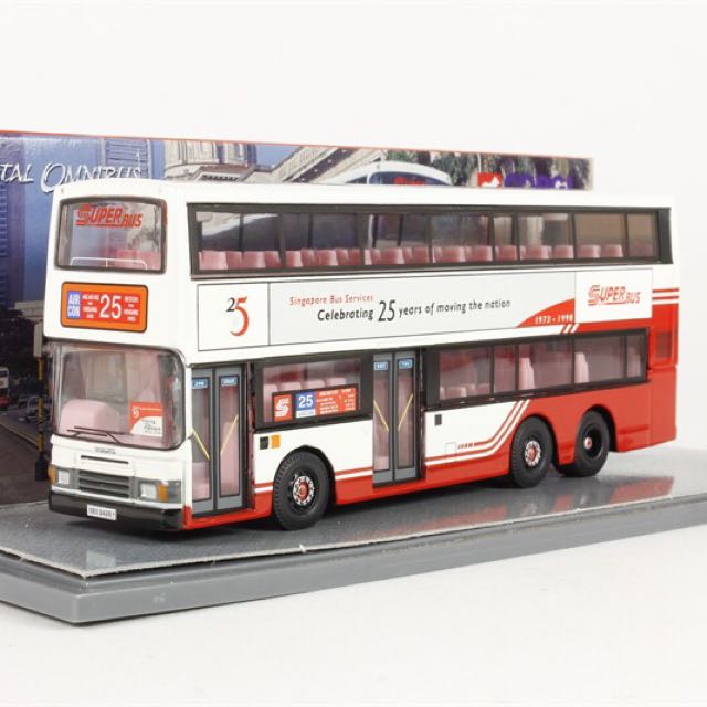 Limited edition corgi SBS bus model 25 Years, Toys & Games ...