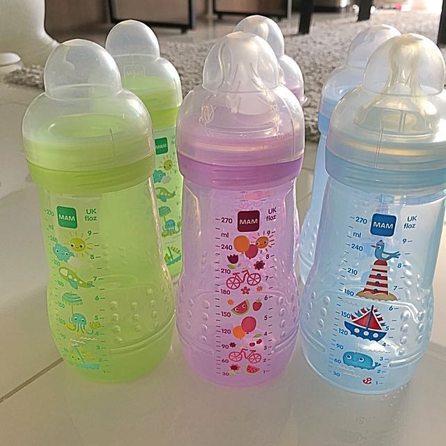 easy active baby bottle mam