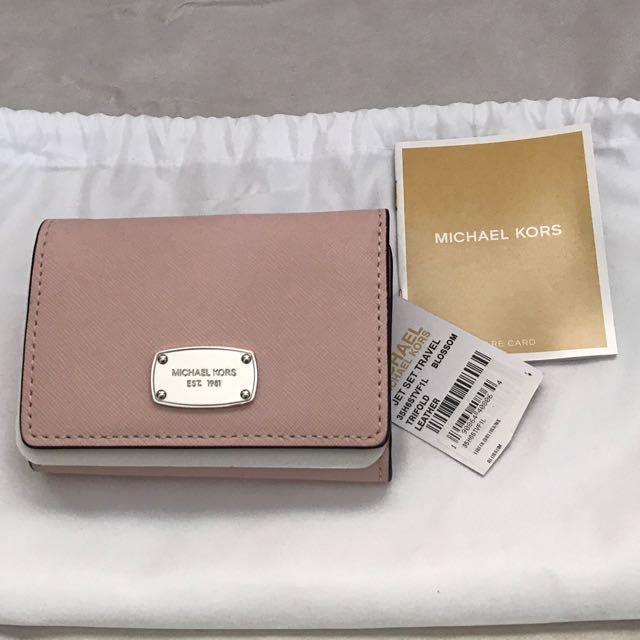 michael kors small trifold wallet