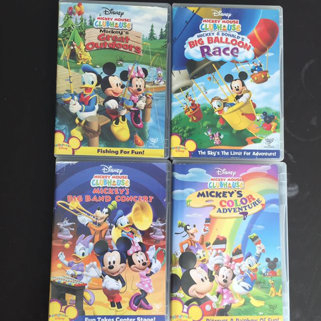 Mickey Mouse Clubhouse DVD, Hobbies & Toys, Music & Media, CDs & DVDs ...