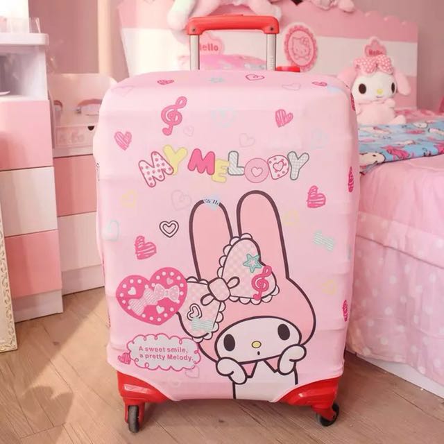 hello kitty luggage cover