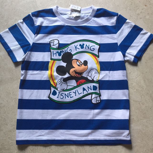 New Hong Kong Disneyland Mickey mouse T shirt for sale !, Babies & Kids
