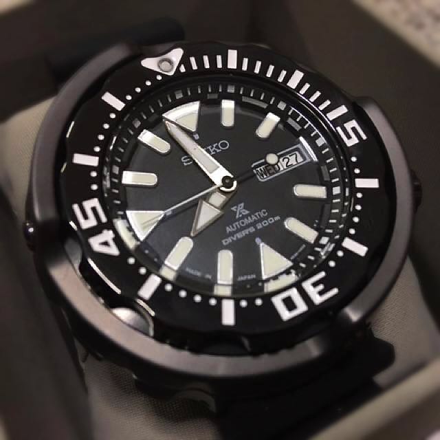 Seiko baby tuna black Sale