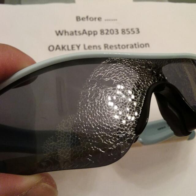 Oakley Sunglasses Lens Repair Service Restore For All Oakley Holbrook  RayBan X Squared Metal Rudy Romeo