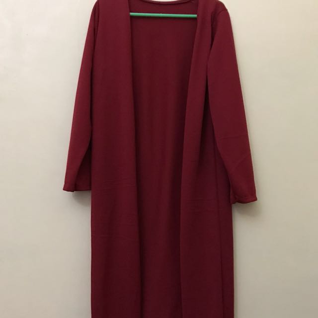 outer long cardi