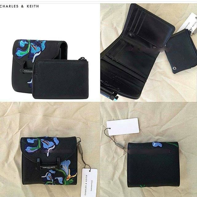 charles and keith x van gogh wallet
