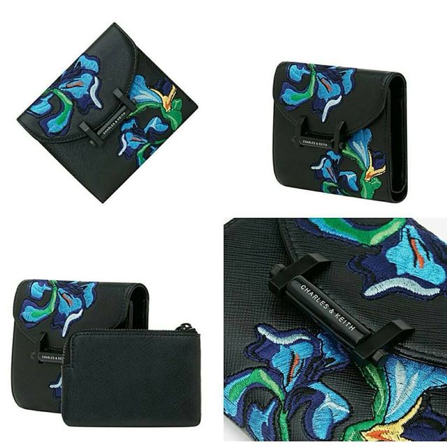 charles and keith x van gogh wallet