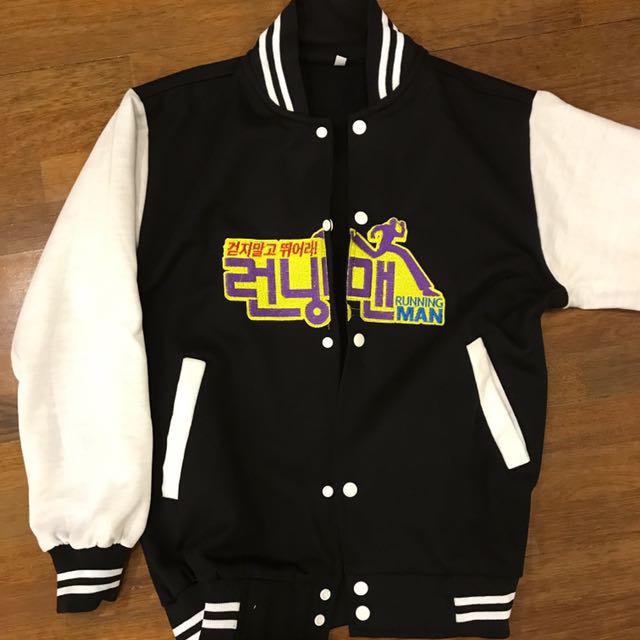 Running man jacket hot sale