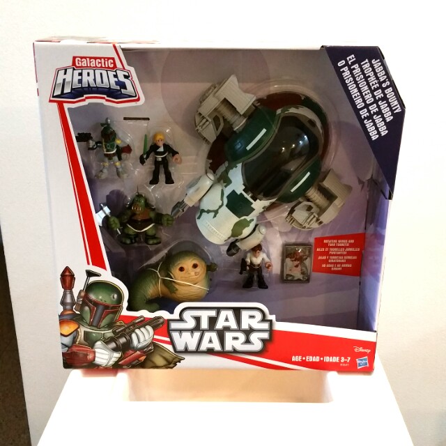 Star wars galactic heroes jabbas store bounty playset