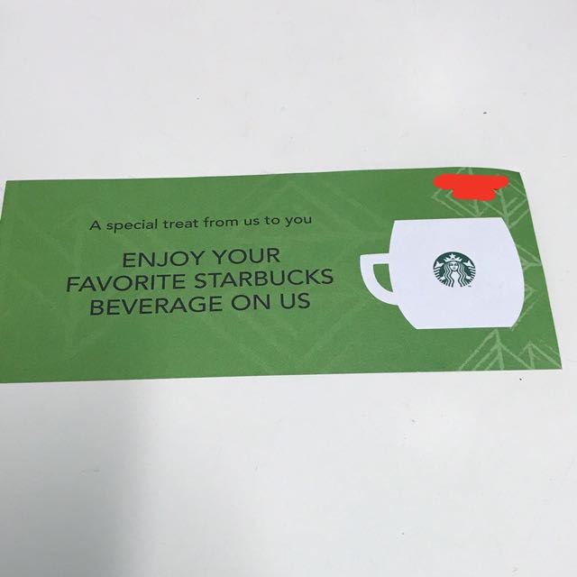 Starbucks free drink voucher, Tickets & Vouchers, Vouchers on ...