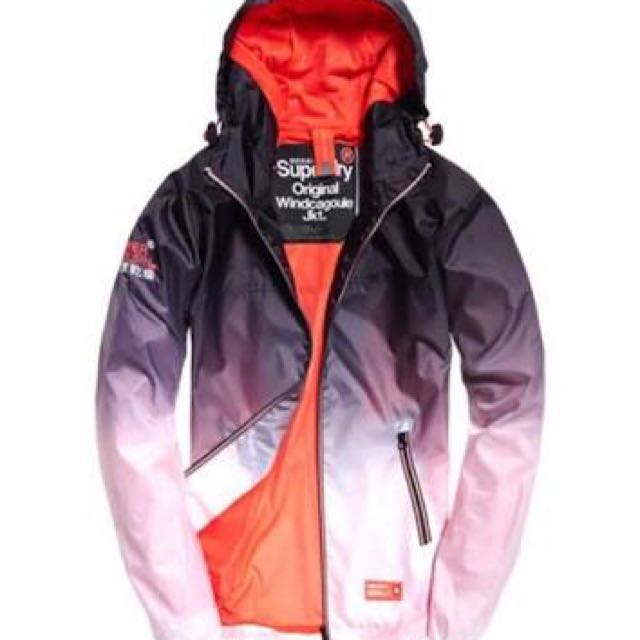 superdry wind cagoule jacket