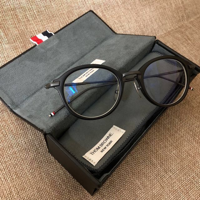 Thom Browne TB-011-E 49 MATTE BLACK 經典型號tb011 啞黑Made In