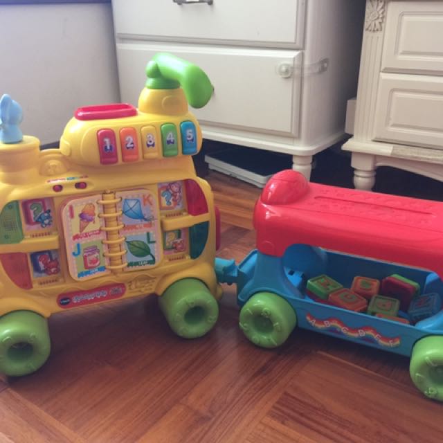 vtech alphabet train blocks