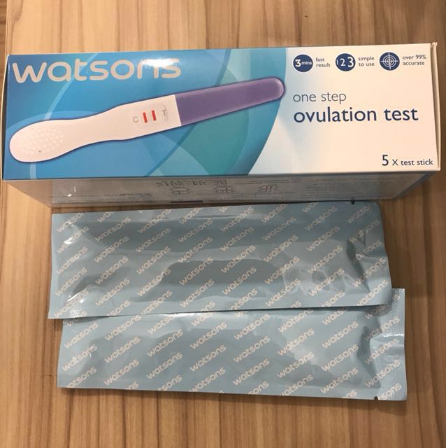 Watsons One Step Ovulation Test Kit Health Beauty Bath Body