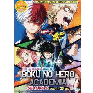 ENGLISH DUBBED My Hero Academia SEASON 6 (Vol.1-25 End) DVD All