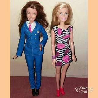 Barbie ori mattel, like new condition (harga untuk dua2nya ya)