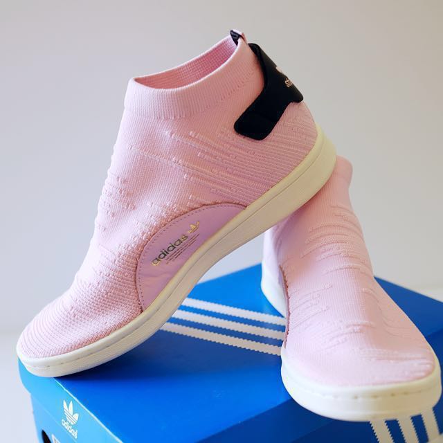 adidas originals stan smith primeknit pink