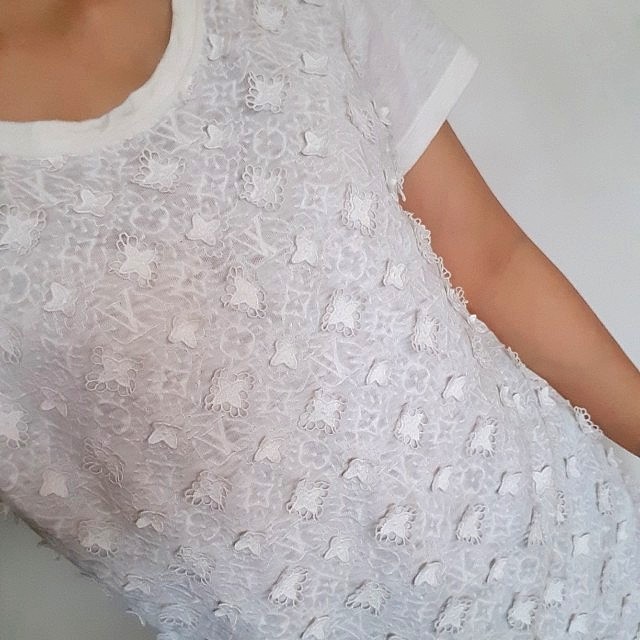 Auth Louis Vuitton Lv Blouse Top T Shirt Women S Fashion Clothes
