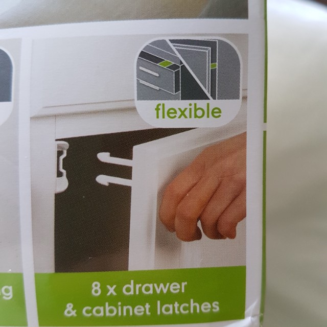 cupboard safety latch