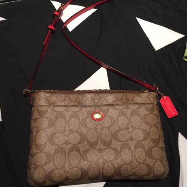 New Style Coach Sling Bag Design Ecec6 Cc6af
