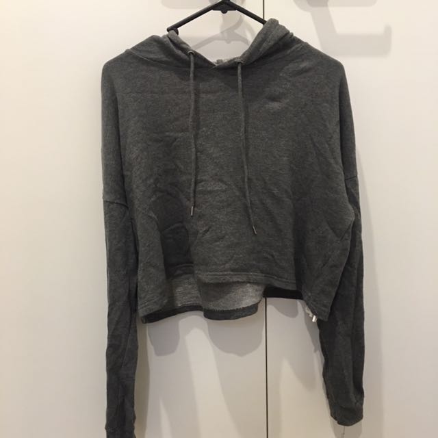 cotton on cropped hoodie