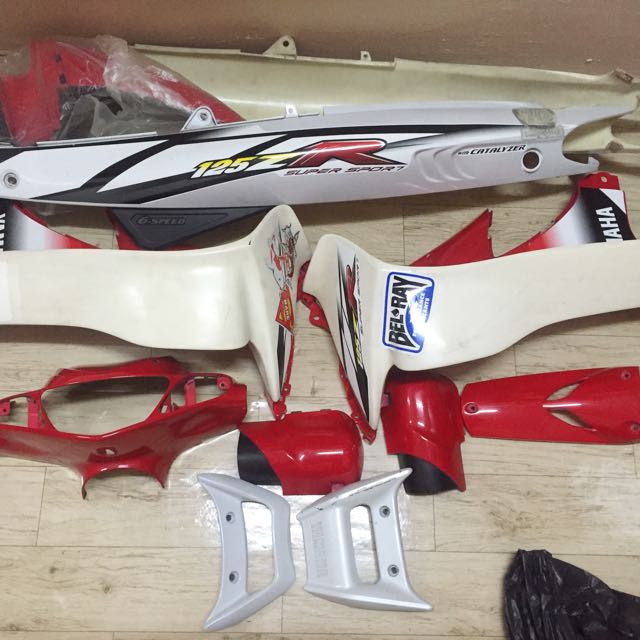 Coverset Merah Petir 125zr Motorbikes On Carousell