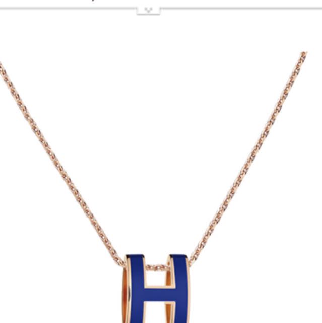 Hermes H pendant, Luxury, Accessories on Carousell
