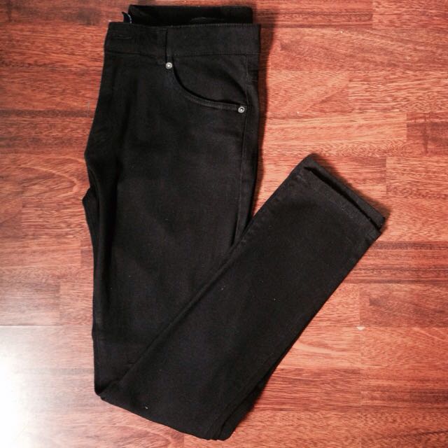 black jeans h&m