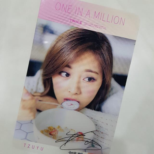 Instock Twice Transparent Photocard One In A Million Ver Hobbies Toys Memorabilia Collectibles K Wave On Carousell