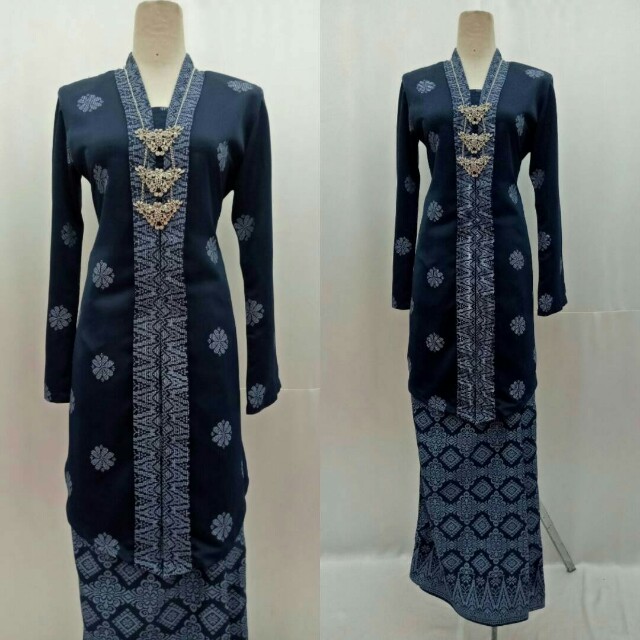 Kebaya Songket Printed Women S Fashion Clothes Dresses On Carousell