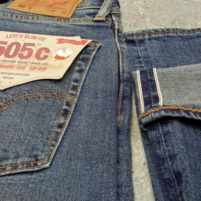 Levis 505C Selvedge Men s Fashion Bottoms Jeans on Carousell