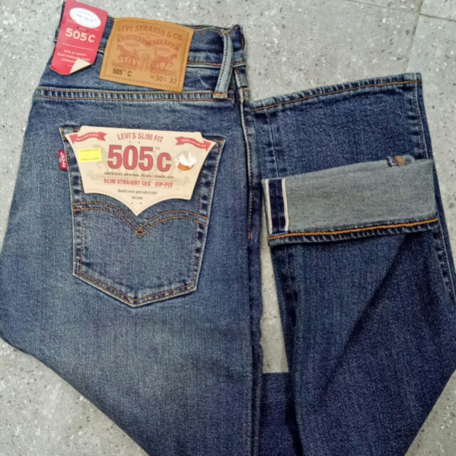 Levis 505C Selvedge Men s Fashion Bottoms Jeans on Carousell
