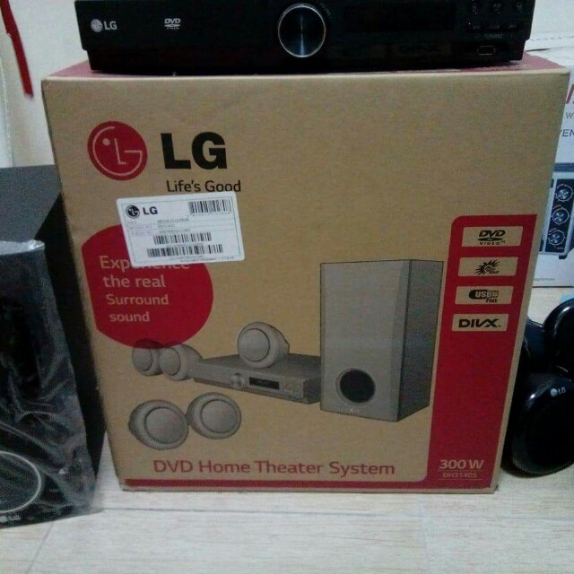 lg dvd home theater system dh4130s