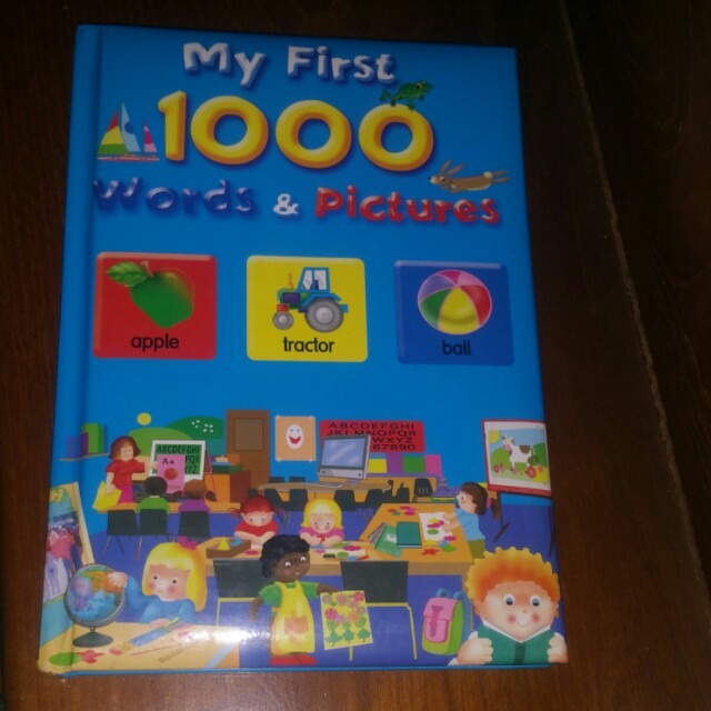 My First 1000 Words Book Books Stationery Children s Books On Carousell My first 1000 words book books stationery children s books on carousell