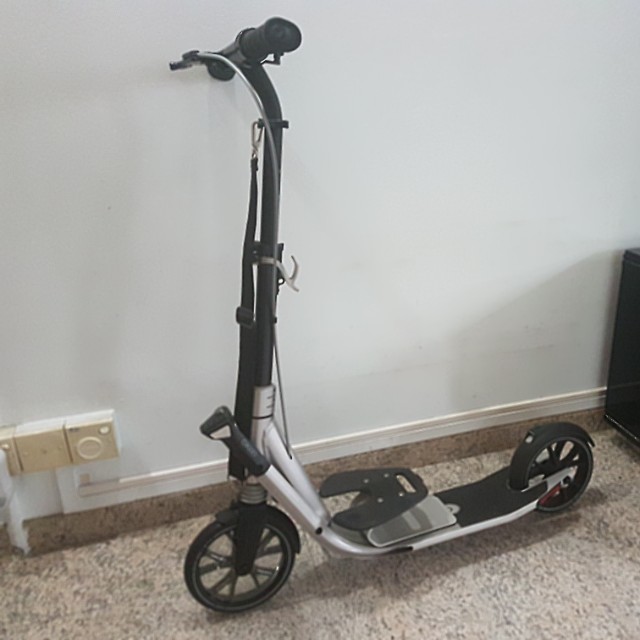 oxelo scooter with child carrier