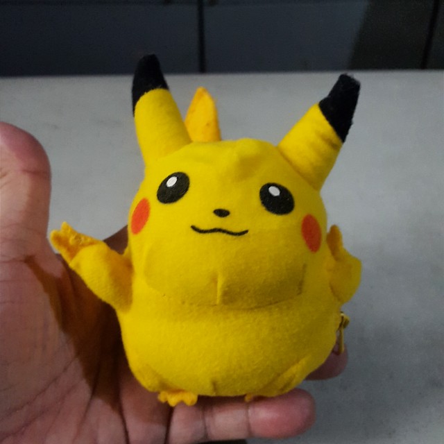 pikachu pokeball plush